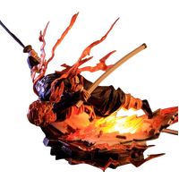 Demon Slayer Agatsuma Zenitsu Thunder Breath with Led Light GK Figure