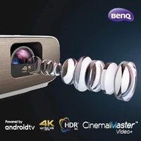 BenQ W2700i Android TV 4K HDR Home Theater Projector / 4K UHD (3840 x 2160) / 2000 ANSI / 30,000:1 / Android TV / 5W x2 Speakers