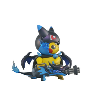 Sun Studio Pokemon Pikachu Cosplay Charizard X Resin Figure