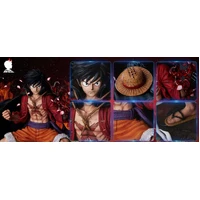 Big Feeler Studio One Piece Busoshoku Haki Luffy GK Resin Statue