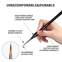 Detail Nylon Paint Brush Set 15 PCS & Drybrush 3PCS