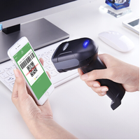 2D Wireless Barcode/QR Code Handheld Scanner