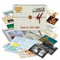 Murder Mystery Party Case Files: Death by Chef's Knife