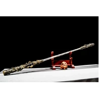 Ruyi Golden Staff – Stainless Steel Martial Arts Training Rod / Collectible