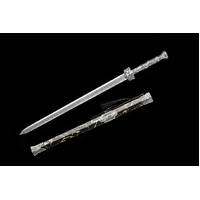Black Gold Han Sword – High Performance Manganese Steel Collectible