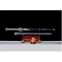 Dragon Flame Tang Dao – High Manganese Steel Collectible Saber
