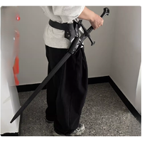 Extra-Hard Plastic Rapier Sword with Scabbard