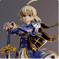 Fate/Stay Night: Artoria Pendragon (Saber) - ANE Studio Edition Art Toy Statue