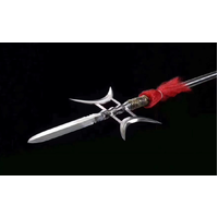 Three Kingdom Lv Bu's Dragon-Slaying Double Crescent Fangtian Halberd