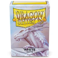 Sleeves - Dragon Shield - Box 100 - White MATTE