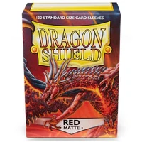 Sleeves - Dragon Shield - Box 100 - Red MATTE
