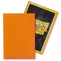 Sleeves - Dragon Shield - Box 100 - Orange MATTE