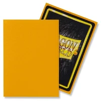 Sleeves - Dragon Shield - Box 100 - Yellow MATTE