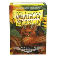 Sleeves - Dragon Shield - Box 100 - Tangerine MATTE