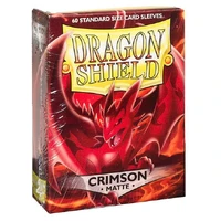Sleeves - Dragon Shield - DS60 Matte Crimson