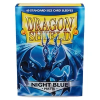 Dragon Shield Standard 60ct Night Blue MATTE 63x88mm Sleeves