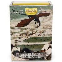 Dragon Shield Standard 100ct Hunters In The Snow 63x88mm Art Sleeves