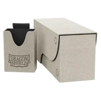 Dragon Shield Nest Deck Box 300 Light Grey/Black