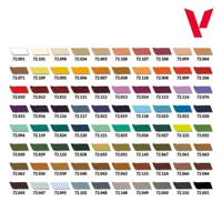 Vallejo - Game Colour - Foundation Case. Includes 80 Opaque Colors 80 Colour Case