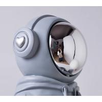 Astronaut Display Figure with Touch Moon Lamp