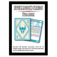 D&D Spellbook Cards Paladin Deck (69 Cards) Revised 2017 Edition
