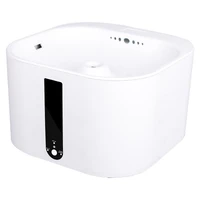 2L Smart Pet Drinking Fountain Dispenser (with Triple-step filtration) and low volume alert system
