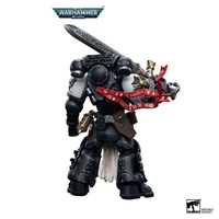 Warhammer Collectibles: 1/18 Scale Black Templars Emperor's Champion Bayard's Revenge