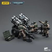 Warhammer Collectibles: 1/18 Scale Astra Militarum Ordnance Team with Malleus Rocket Launcher