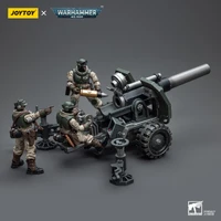 Warhammer Collectibles: 1/18 Scale Astra Militarum Ordnance Team with Bombast Field Gun