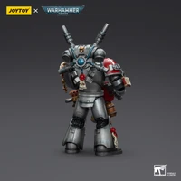 Warhammer Collectibles: 1/18 Scale Grey Knights Interceptor Squad Interceptor with Incinerator