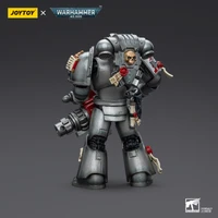 Warhammer Collectibles: 1/18 Scale Grey Knights Strike Squad Grey Knight with Psycannon