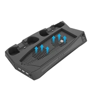 Playstation 5 Stand with Cooling Fan and Controller Charging Dock