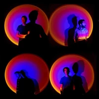 Rainbow Ocean Blue Projection Led Lamp 150-180cm (Square Head)