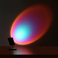 Rainbow Ocean Blue Projection Led Lamp 20cm (Square Head)