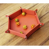 LPG Hex Dice Tray 6" Red
