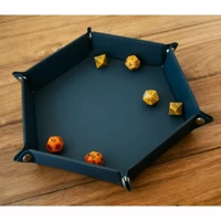 LPG Hex Dice Tray 8" Blue