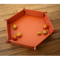 LPG Hex Dice Tray 8" Red