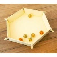 LPG Hex Dice Tray 8" Yellow