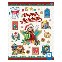 Super Mario Happy Holidays Puzzle 1000pc
