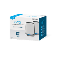 Netgear Orbi RBK852 AX6000 Tri-Band Mesh Wi-Fi 6 System (2 Pack)