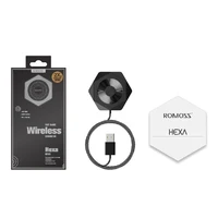 ROMOSS Hexa Wireless Fast Charging Pad Silver