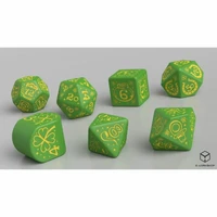 Q Workshop St Patrick The Lucky Charm Dice Set 7