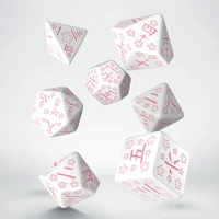 Q Workshop Cherry Blossoms Petals Japanese 7 Dice Set