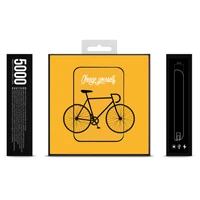 Smartoools Card 5000mAh Mobile Charger - Bike Yellow