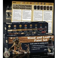 Scale 75 Scalecolor Wood and Leather Paint Set