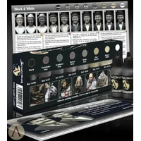 Scale 75 Scalecolor Black and White Paint Set
