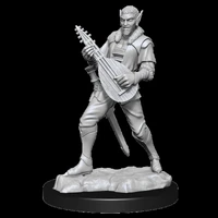 Critical Role Unpainted Miniatures Pallid Elf Rogue and Bard Male