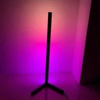 Minimalist desk/floor lamp RGB+Remote led corner standing lamp 52cm height