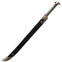 The Lord of the Rings: Thranduil's Elvenking Sword Replica (85cm) – Silver Blade with Ornate Leaf-Motif Hilt and Scabbard