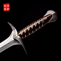 The Lord of the Rings: Sting Sword Replica – Bilbo & Frodo's Dagger with Wooden Wall Plaque